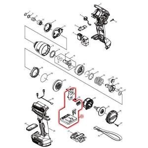 マキタ makita 40Vmax 充電式 インパクト レンチ TW001GRDX 用 マキタ makita 40Vmax 充電式 インパクト レンチ TW001GRDX 用