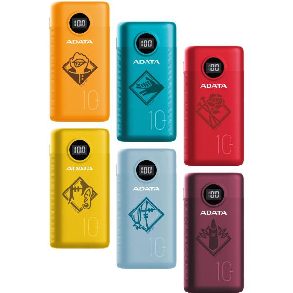 ADATA 呪術廻戦 モバイルバッテリー 10000mAh 急速充電対応 USB-C入力ポート US...