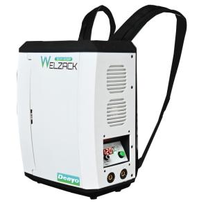 Denyo BDW-120BP 背負式バッテリー 溶接機 HiKOKIバッテリー対応 最大120A 軽量10kg リュック型コードレス溶接機（本体のみ)