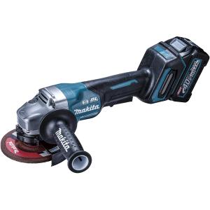 マキタ(makita) GA010GRDX 125mm充電式グラインダー 40V パドルシフト【バッテリー/充電器セット】