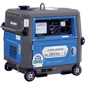 デンヨー インバーター発電機 GE-900SS-IV 900W 0.9kVA