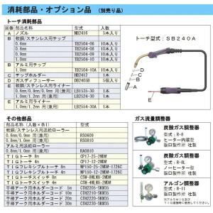 マイト工業 半自動溶接機 MDM-200 S0...の詳細画像3