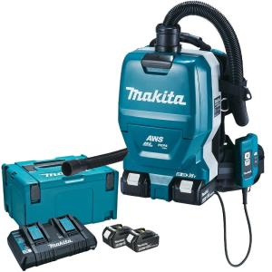 マキタ(makita) VC265DZ+A-61226 充電式背負いクリーナー 18V+18V=36V パワーソースキット1セット 集塵容量2.0L AWS対応｜total-homes