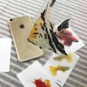 ルリヤッコの魚シールの詳細画像1