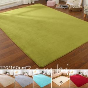ラグ カーペット ラグマット 120×160 おしゃれ 洗える 無地