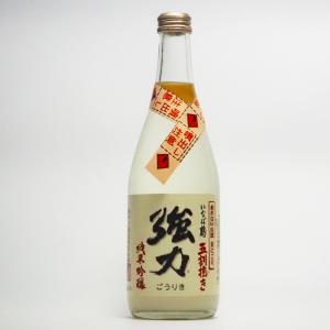 いなば鶴 純米吟醸 五割搗き 強力 生にごり 500ml 要冷蔵 生酒 中川酒造 日本酒 鳥取 地酒 あぶないお酒 噴出し注意｜tottori-gottuou