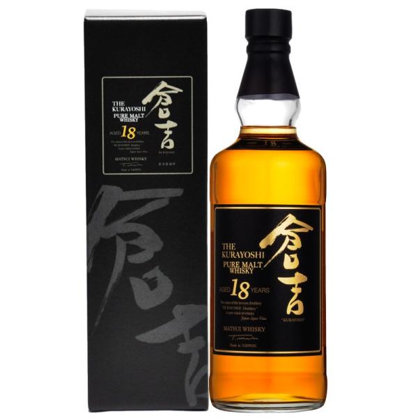 ギフト 「正規販売店」 国産ウイスキー マツイ ピュアモルト ウイスキー 倉吉 長期熟成 18年 4...