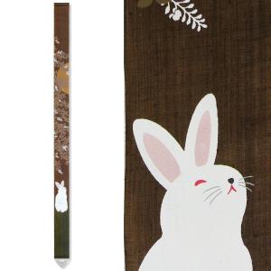 新品・未使用  ※  京都洛柿庵   細タペストリー・『駒犬張り子』※ 手染め麻細タペストリー「駒犬張り子」 [京都洛柿庵オンライン