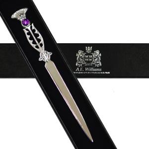 ペーパーナイフ レトロ笑天 / 銀製ペーパーナイフ（藤本工房）