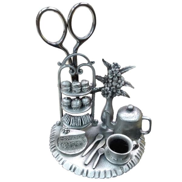 ソーイングステーション プレミアム アフタヌーンティー ソーイングセット 糸切りハサミ シンブル 指...