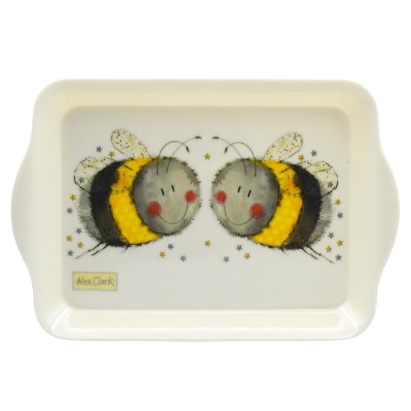 メラミントレイ お盆 トレー スマイルビー Alex Clark