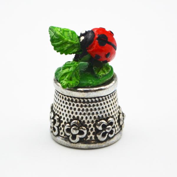 英国製 コレクション シンブル てんとう虫 Carol Ann キャロル・アン