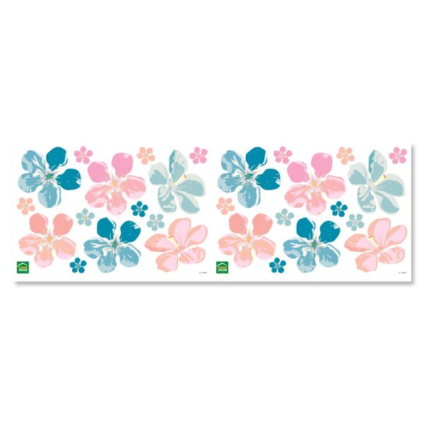 ウォールステッカー 花 ハイビスカス おしゃれ 高級感