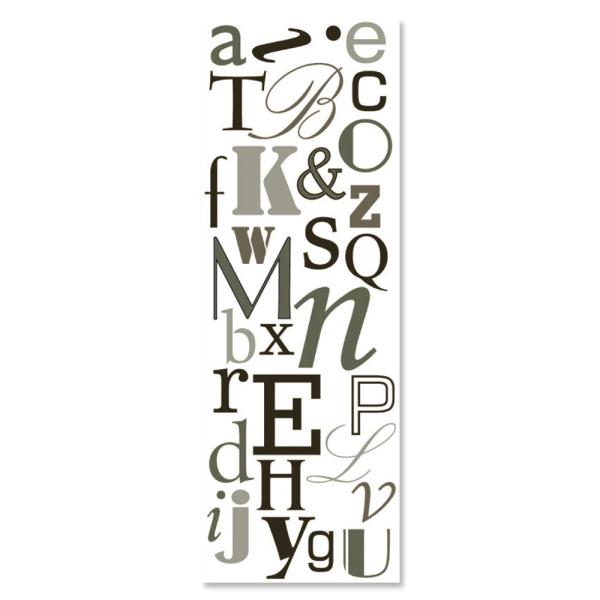 ウォールステッカー 英字 アルファベット おしゃれ 高級感