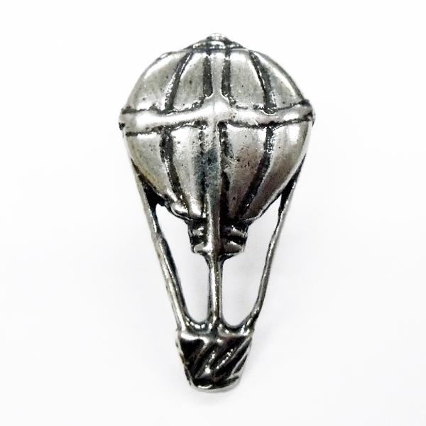 シルバー ピンバッジ 気球 イタリア製  I GEMELLI