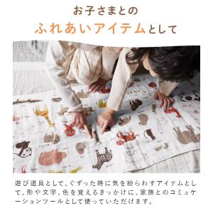 ガーゼタオル ミニバスタオル ずかんタオル 日...の詳細画像3