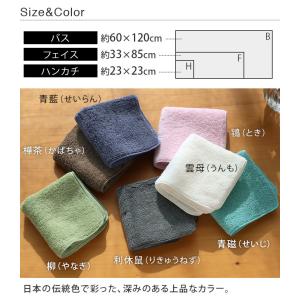 泉州美人 ハンカチタオル 日本製の詳細画像1