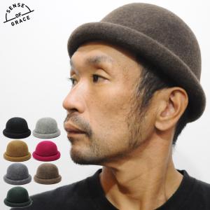 帽子 ロールワッチ フェルト ウール ボーラーハット