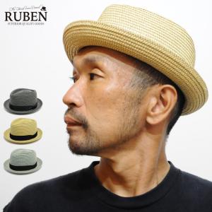 帽子 ハット 春 夏 ペーパー 麦わら メンズ レディース ルーベン Ruben RUS-1302｜帽子屋 峠