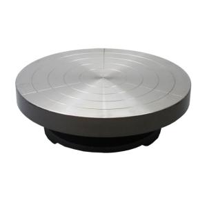 手廻し 粘土 ろくろ G型 天板直径220×高さ70mm 【 陶芸 手回し