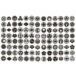 陶芸 下絵具 / 下絵転写紙 家紋96種類 呉須