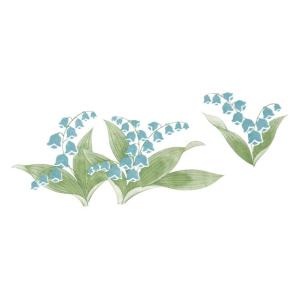 陶芸 下絵具 / 下絵転写紙 2色スズラン