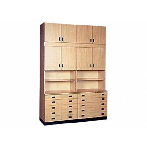 陶芸 機器 / 大型収納戸棚 TOG-401 天袋付