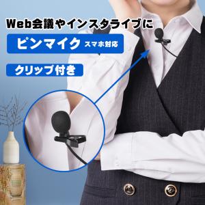 ピンマイク 高音質 ミニマイク クリップ iPhone iPad Android 対応 録音｜近未来電子問屋