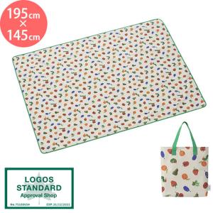 レジャーシート はらぺこあおむし 86009003 LOGOS ロゴス はらぺこあおむし オックス防水シート 195×145cm 【袋ラッピング対応】｜tougenkyou