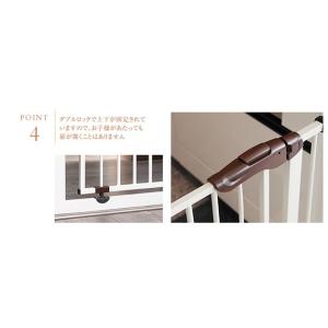 ベビーゲート 柵 赤ちゃん ベビー シンセーイ...の詳細画像3