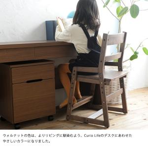 学習椅子 木製 子供 勉強椅子 高さ調整 おし...の詳細画像3