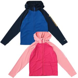 子供用 ラッシュガード 長袖 男の子 Columbia コロンビア キッズ用フード付きサンガード 長袖 ジップアップ