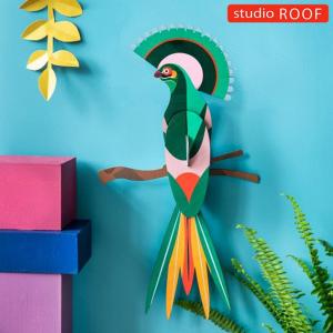 ペーパークラフト キット 子供 バード Studio Roof スタジオルーフ 壁掛けペーパークラフト 鳥 袋ラッピング対応 Mka 4971 オシャレな収納 こどもと暮らし 通販 Yahoo ショッピング