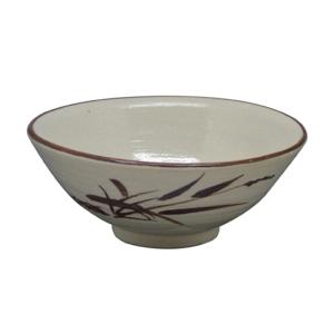 ガラス 抹茶碗 平茶碗 義山 瑠璃 木賊 超耐熱ガラス製 山岡善高作