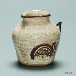 ガラス 花入 掛花入 氷柱（つらら） 山崎真一作 （化粧箱入） : お