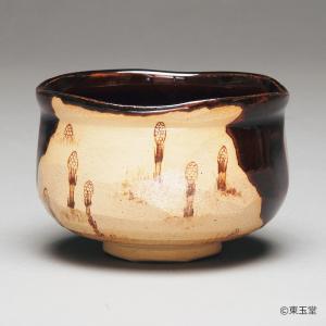 茶碗　瀬戸釉　土筆　初見裕作　（化粧箱）｜tougyokudou