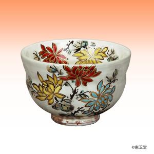 茶碗 粉引三島 桜高台 清和窯 （化粧箱） : お茶道具東玉堂 ヤフー店