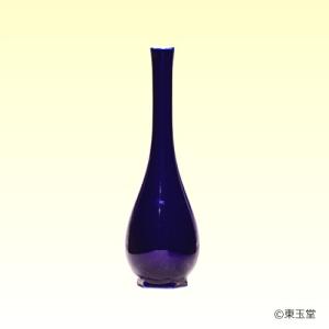 高岡銅器 銅製花瓶 駒鶴首 美術工芸品 記念品 花活 一輪挿し : 日本