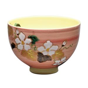 ガラス 抹茶碗 平茶碗 義山 金魚 超耐熱ガラス製 山岡善高作 （化粧箱