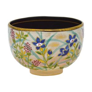 茶碗 黒仁清 武蔵野 宮地英香作 （化粧箱） : お茶道具東玉堂 ヤフー店