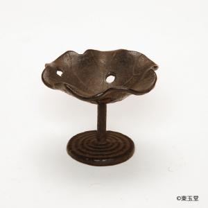 蓋置 紫三島 瓢形 森里陶楽作 （桐箱） : お茶道具東玉堂 ヤフー店