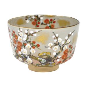 ys7329775; 平清水焼 青龍窯造 残雪茶碗（共箱）【道】 : kimono