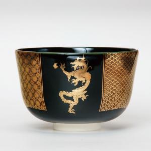 茶道具 茶碗 陽炎園 造 膳所焼 波兎 茶碗 : 茶道具専門店 (有)菊池商店