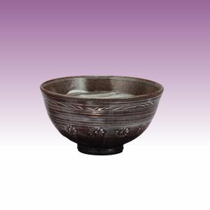 茶碗 宮地英香 黒仁清 武蔵野 新品 楽天市場】茶道具 抹茶碗 茶碗 黒仁清 武蔵野 宮地英香作