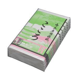 懐紙　水菓子用　裏面撥水加工　こころ懐紙  5帖入