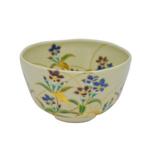 茶道具 抹茶茶碗 白楽茶碗 柿 吉村楽入作 茶道 : 茶道具いまや