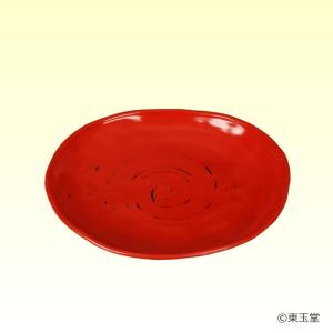 茶道具 菓子器 縁高 縁高重 縁朱 のみ目 五段 中村湖彩作 茶道
