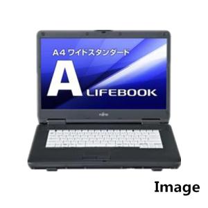 ポイント10倍 中古パソコン ノートパソコン 安い Windows 7 64bit 富士通 LIFEBOOK A550 Core i3 M380 2.53G/メモリ4GB/新品SSD120GB/DVD-ROM/無線有/15型ワイド｜touhou-shop