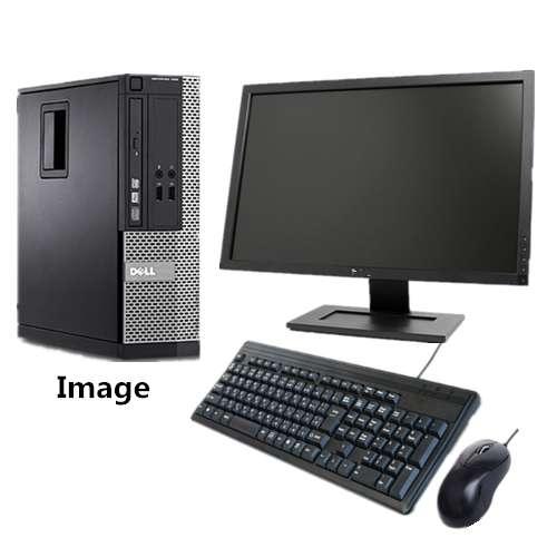 中古パソコン  Windows 7 Pro 32bit 19インチ液晶セット DELL Optipl...