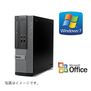 中古パソコン デスクトップ 純正Microsoft Office 2013付 Windows 7 DELL Optiplex 3010 or 7010 Core i5 3450 3.1G/メモリ8GB/新品SSD 240GB搭載/DVD-ROM｜touhou-shop